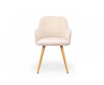 Деревянный стул Инфини латте (ocean 003) / светлое дерево