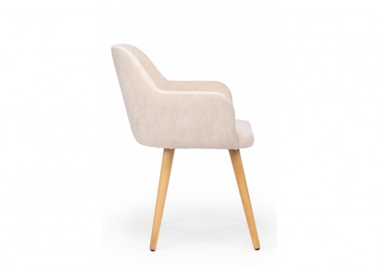 Деревянный стул Инфини латте (ocean 003) / светлое дерево в Кургане