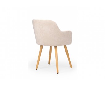 Деревянный стул Инфини латте (ocean 003) / светлое дерево