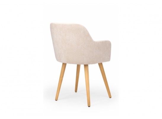 Деревянный стул Инфини латте (ocean 003) / светлое дерево в Кургане