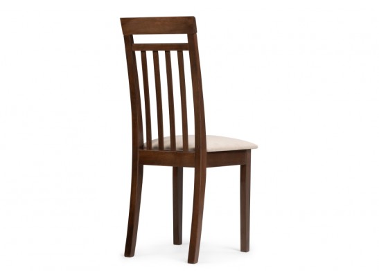 Деревянный стул Лорнис сливочный раф / темный орех в Кургане