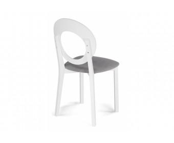 Деревянный стул Марти ткань brendy-22 / белый