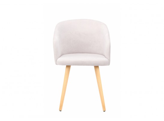 Деревянный стул Монер светло-серый (glory 36) / светлое дерево в Кургане