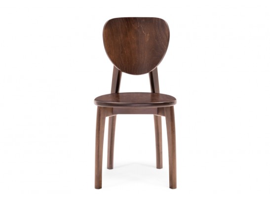 Деревянный стул Окава коричневый венге в Кургане