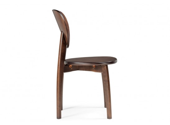 Деревянный стул Окава коричневый венге в Кургане