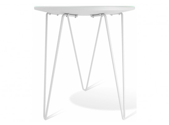 Кофейный столик SHT-CT27 белый мрамор / белый муар в Кургане