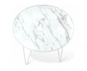 Кофейный столик SHT-CT27 белый мрамор / белый муар в Кургане