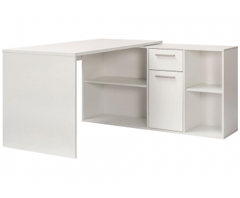 Письменный стол Лайт 03.245F белый гладкий 101