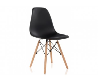 Пластиковый стул Eames PC-015 черный