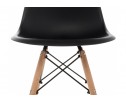Пластиковый стул Eames PC-015 черный в Кургане