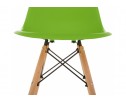 Пластиковый стул Eames PC-015 зеленый в Кургане