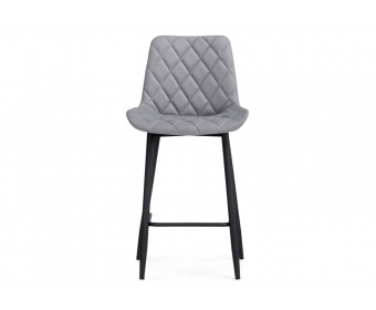 Полубарный стул Баодин Б/К светло-серый / черный