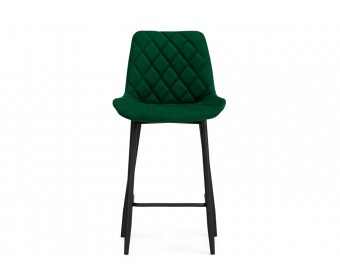 Полубарный стул Баодин Б/К зеленый / черный