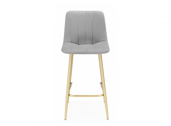 Полубарный стул Дани Мини светло-серый (zd 960) / золотой в Кургане