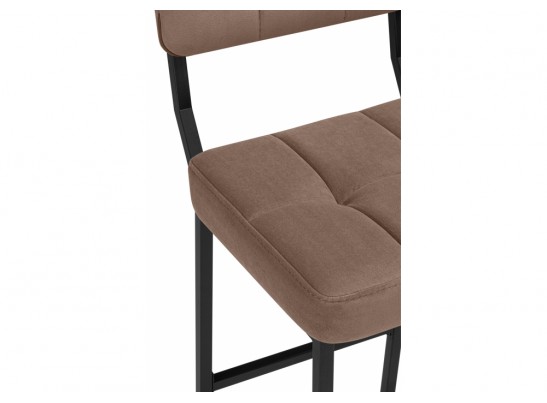 Полубарный стул Ларс selfie cocoa / черный в Кургане