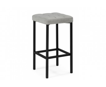 Полубарный стул Лофт мадера 20 / черный матовый