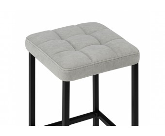 Полубарный стул Лофт мадера 20 / черный матовый