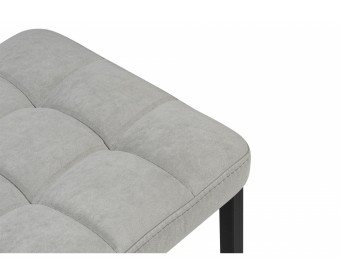 Полубарный стул Лофт мадера 20 / черный матовый