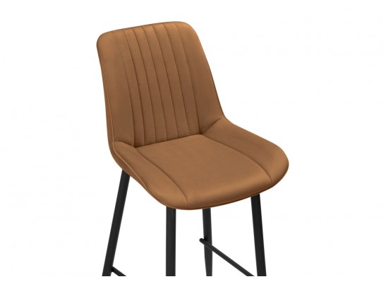 Полубарный стул Седа К кирпичный / черный в Кургане