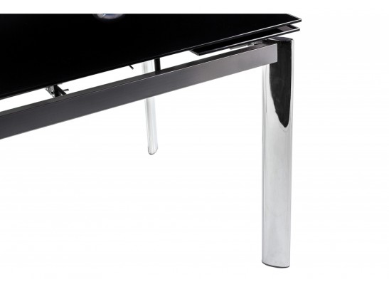 Стол раскладной Cubo 120 черный в Кургане