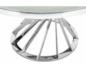 Стол Twist 130х74 steel / white в Кургане