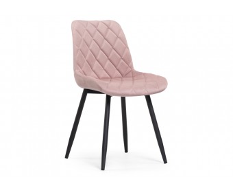Стул на металлокаркасе Баодин Б/К розовый / черный