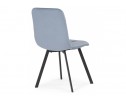 Стул на металлокаркасе Bruk light blue / black в Кургане