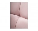 Стул на металлокаркасе Челси велюр розовый / белый в Кургане