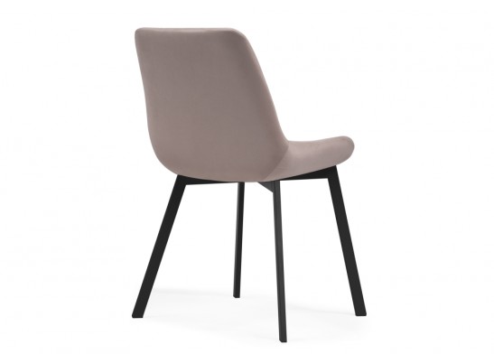 Стул на металлокаркасе Челси латте / черный каркас в Кургане