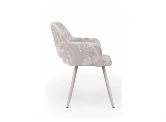 Стул на металлокаркасе Эолин 360 латте (simple 008) / серый в Кургане