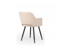 Стул на металлокаркасе Эолин бежевый (glory 03) / черный в Кургане