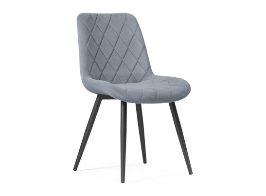 Стул на металлокаркасе Fox black / gray в Кургане