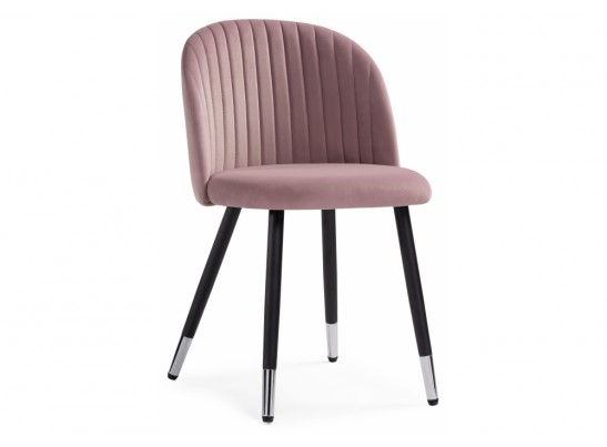 Стул на металлокаркасе Gabi light purple / black в Кургане