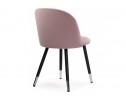 Стул на металлокаркасе Gabi light purple / black в Кургане