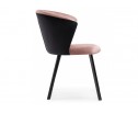 Стул на металлокаркасе Gema black / pink / black в Кургане