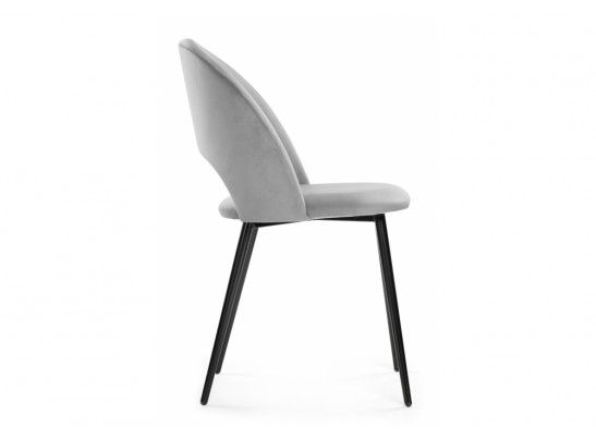 Стул на металлокаркасе Ирре confetti silver серый / черный в Кургане