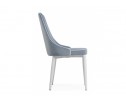 Стул на металлокаркасе Kora 1 light blue / white в Кургане
