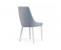 Стул на металлокаркасе Kora 1 light blue / white в Кургане