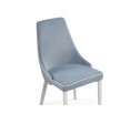 Стул на металлокаркасе Kora 1 light blue / white в Кургане