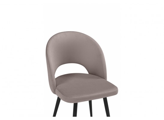 Стул на металлокаркасе Курбис латте (zd 290) / черный в Кургане