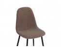 Стул на металлокаркасе Lilu dark brown / black в Кургане