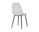 Стул на металлокаркасе Lilu light grey / black в Кургане