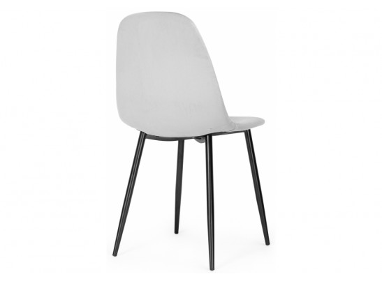 Стул на металлокаркасе Lilu light grey / black в Кургане