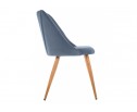 Стул на металлокаркасе Morgan blue / wood в Кургане