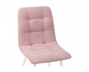 Стул на металлокаркасе Нора пыльно-розовый / белый в Кургане