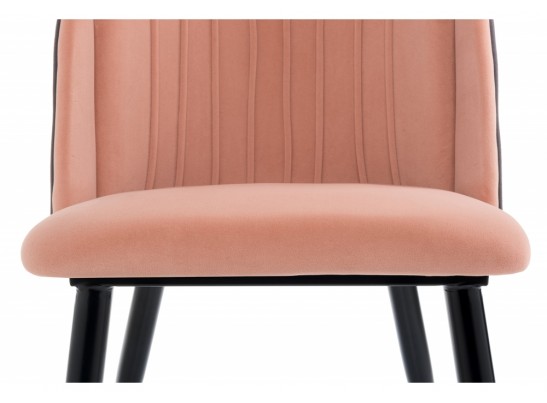 Стул на металлокаркасе Orly pink / grey в Кургане