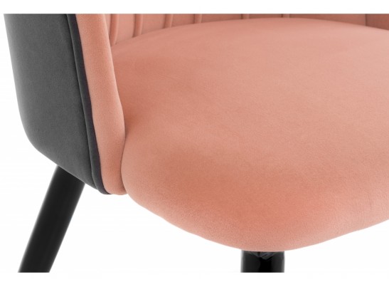 Стул на металлокаркасе Orly pink / grey в Кургане