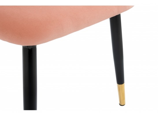 Стул на металлокаркасе Orly pink / grey в Кургане