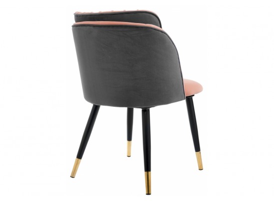 Стул на металлокаркасе Orly pink / grey в Кургане