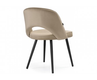 Стул на металлокаркасе Сандвикен velutto 05 / черный